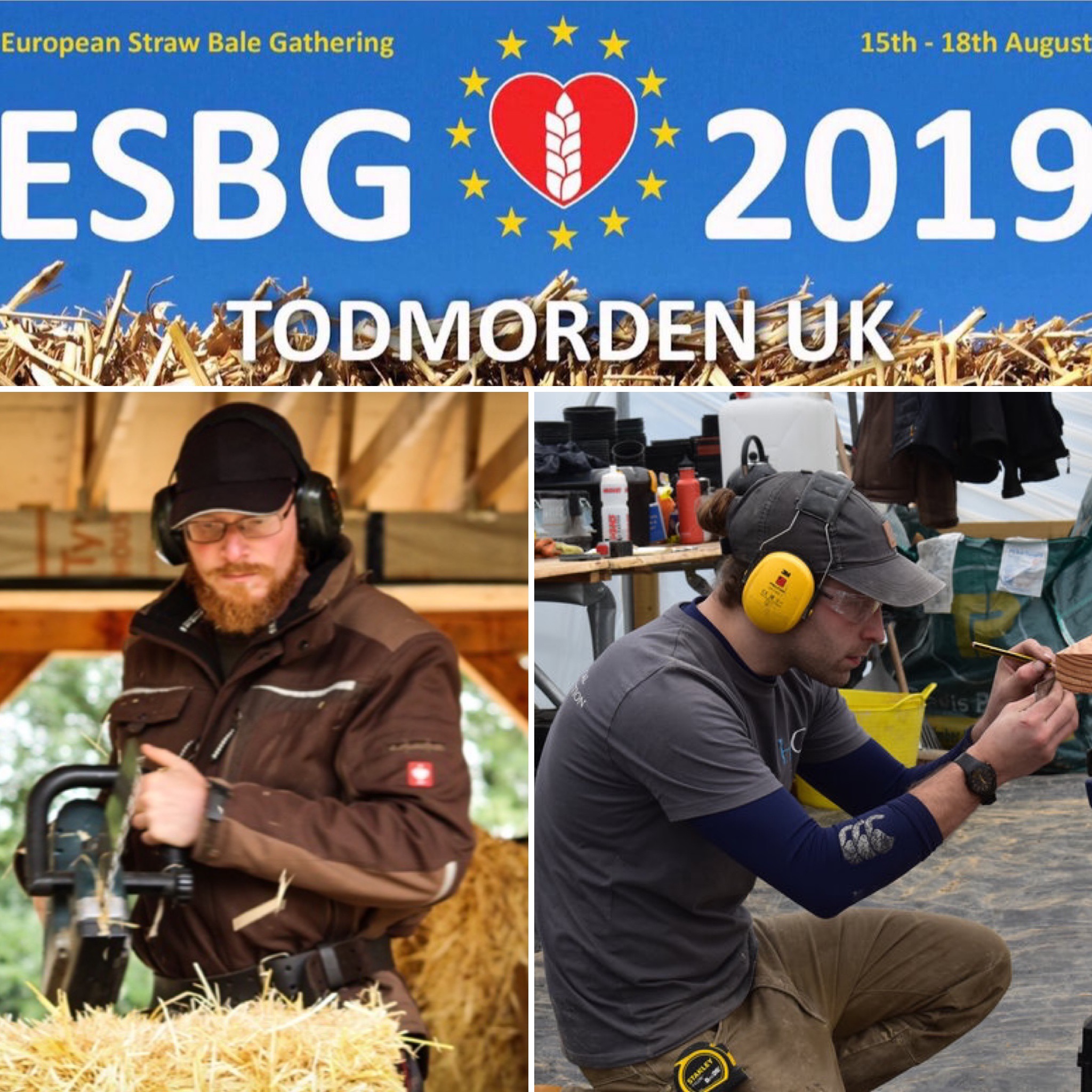 ESBG 2019 #UPSTRAW, Todmorden, Yorkshire. Straw goes public & in Communities