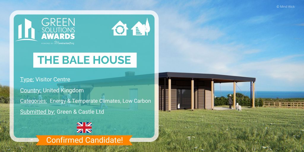 Green Solutions Award 2021 – Vote for ‘The Bale House’!